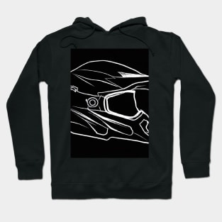 Motorcycle Helmet Hoodie